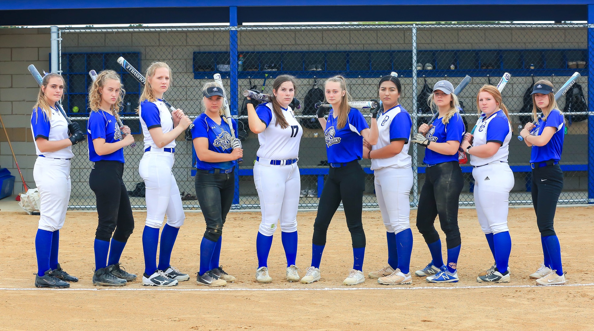 Blue Knights Softball Welcomes New Dugouts